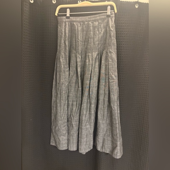 THE GREAT THE RHYTHM SKIRT Color: Smoke Wash Size 1 Small NWT - Picture 4 of 6